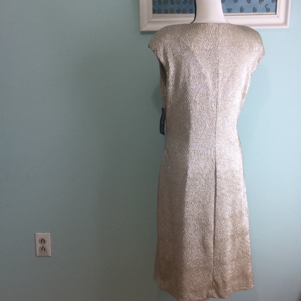 American Living- Metallica Bronze Dress - Picture 7 of 8
